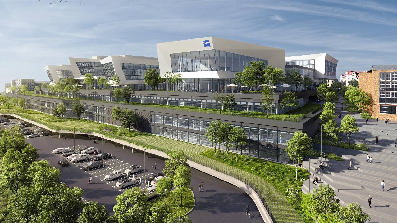 ZEISS high-tech complex in Jena, Germany 