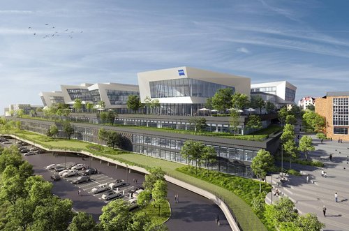 Construction logistics for new high-tech complex: focus on sustainability - High Rise With Technology Facility Complex