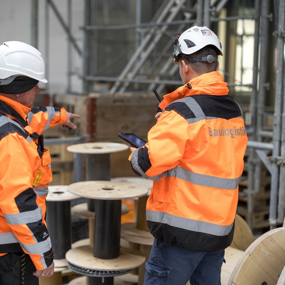 [Construction logistics execution:]||covering everything from deliveries to access control
