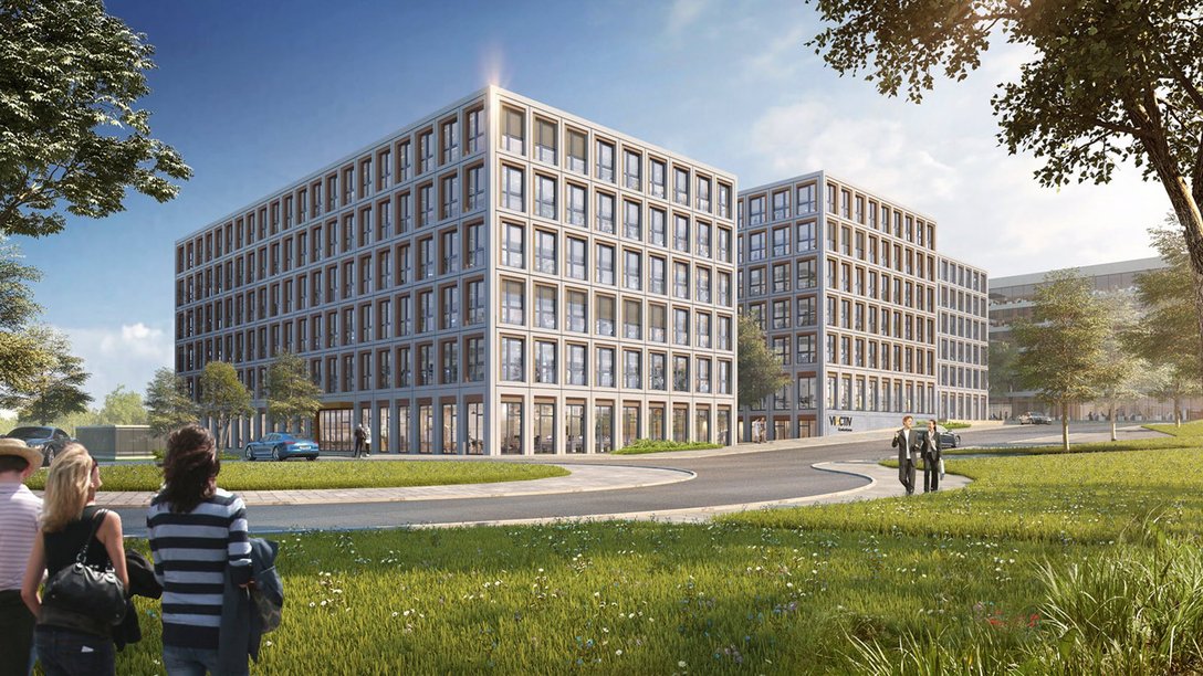 Visualization O-Werk I Campus – Opelring in Bochum, Germany 