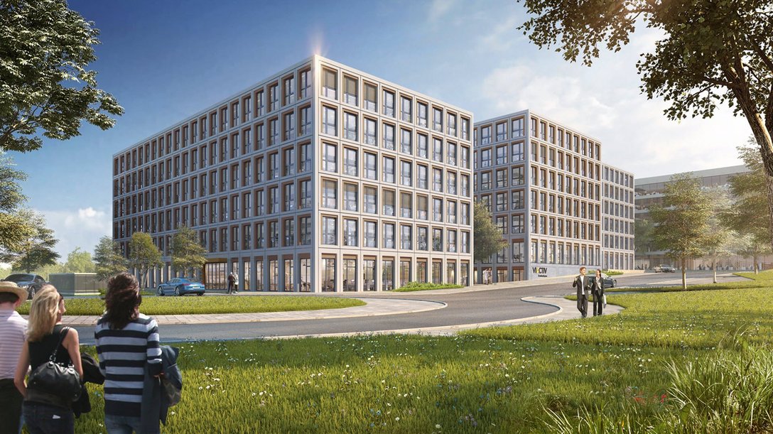 Visualization O-Werk I Campus – Opelring in Bochum, Germany 