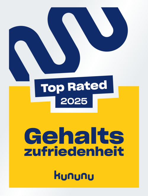 kununu Siegel Top Rated Gehaltszufriedenheit 2025