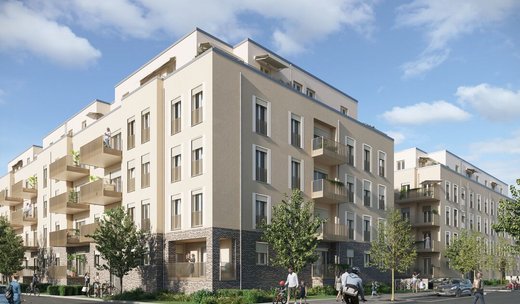 Marienufer residential quarter, Berlin, Germany