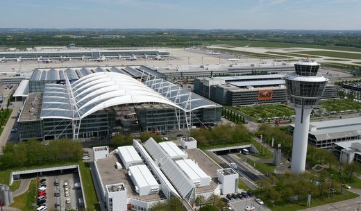 Munich Airport Center and central building, Munich, Germany