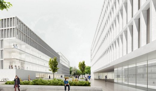 TUMI, Université technique de Berlin, bâtiment de mathématiques et de recherche (IMoS) Berlin, Allemagne