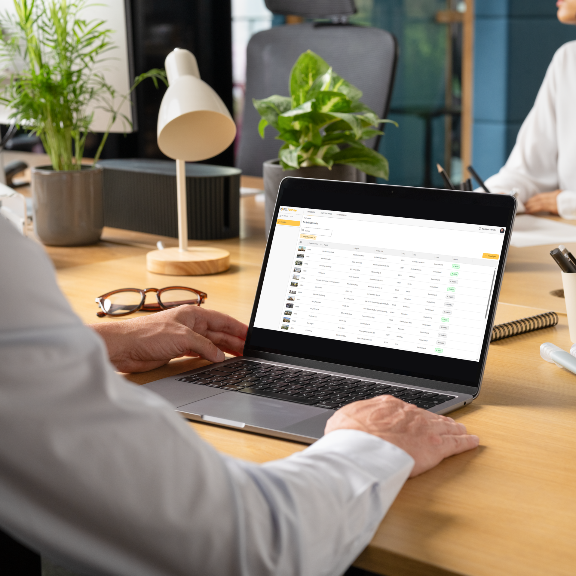 Our software BCL|OnSite offers numerous functions.
