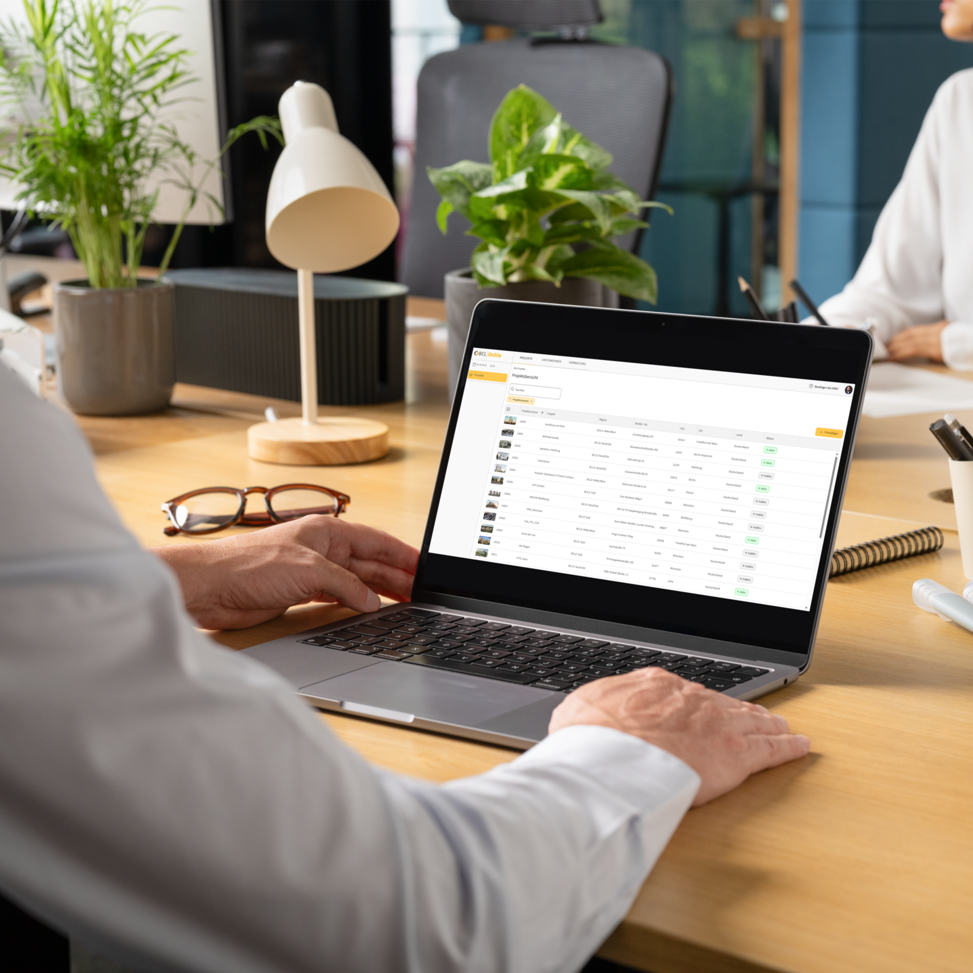 Our software BCL|OnSite offers numerous functions.