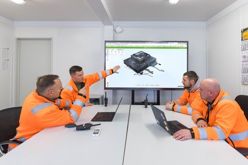 Digitale Tools ermöglichen der BCL eine präzise Planung, Steuerung und Kontrolle sämtlicher baulogistischen Prozesse