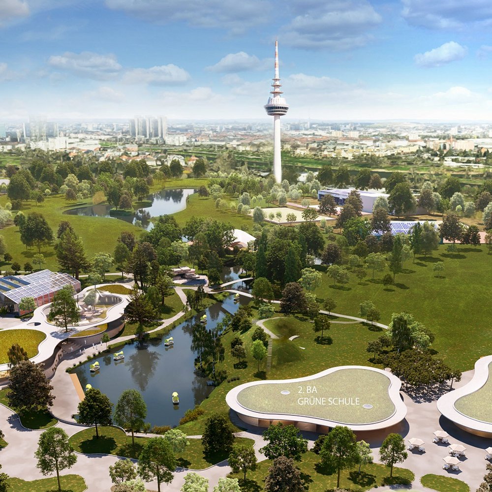[References:]||Luisenpark - New park centre, Mannheim, Germany