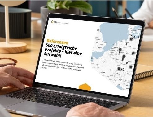 Screenshot der BCL Website